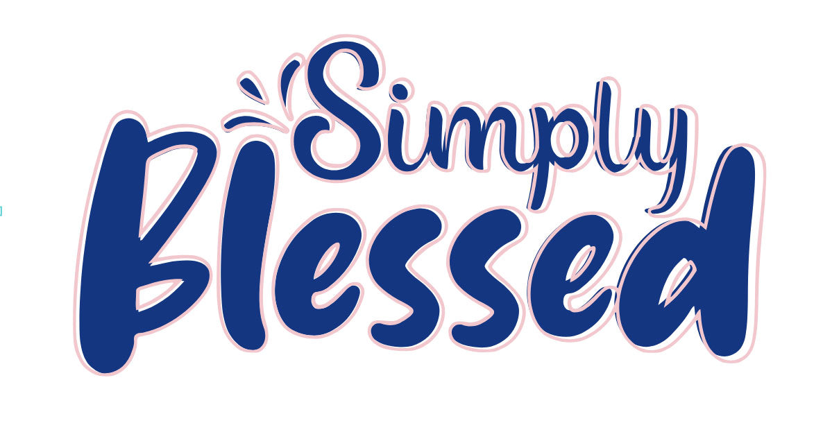 “Simply Blessed” V-Neck T-Shirt | Relaxed Fit